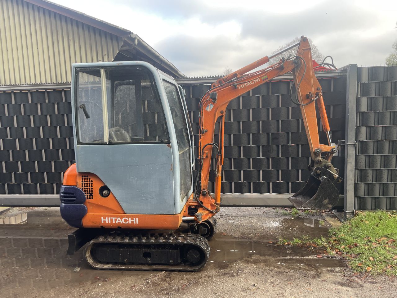 Hitachi EX 15 mini graafmachine kubota hitachi yanmar bobcat