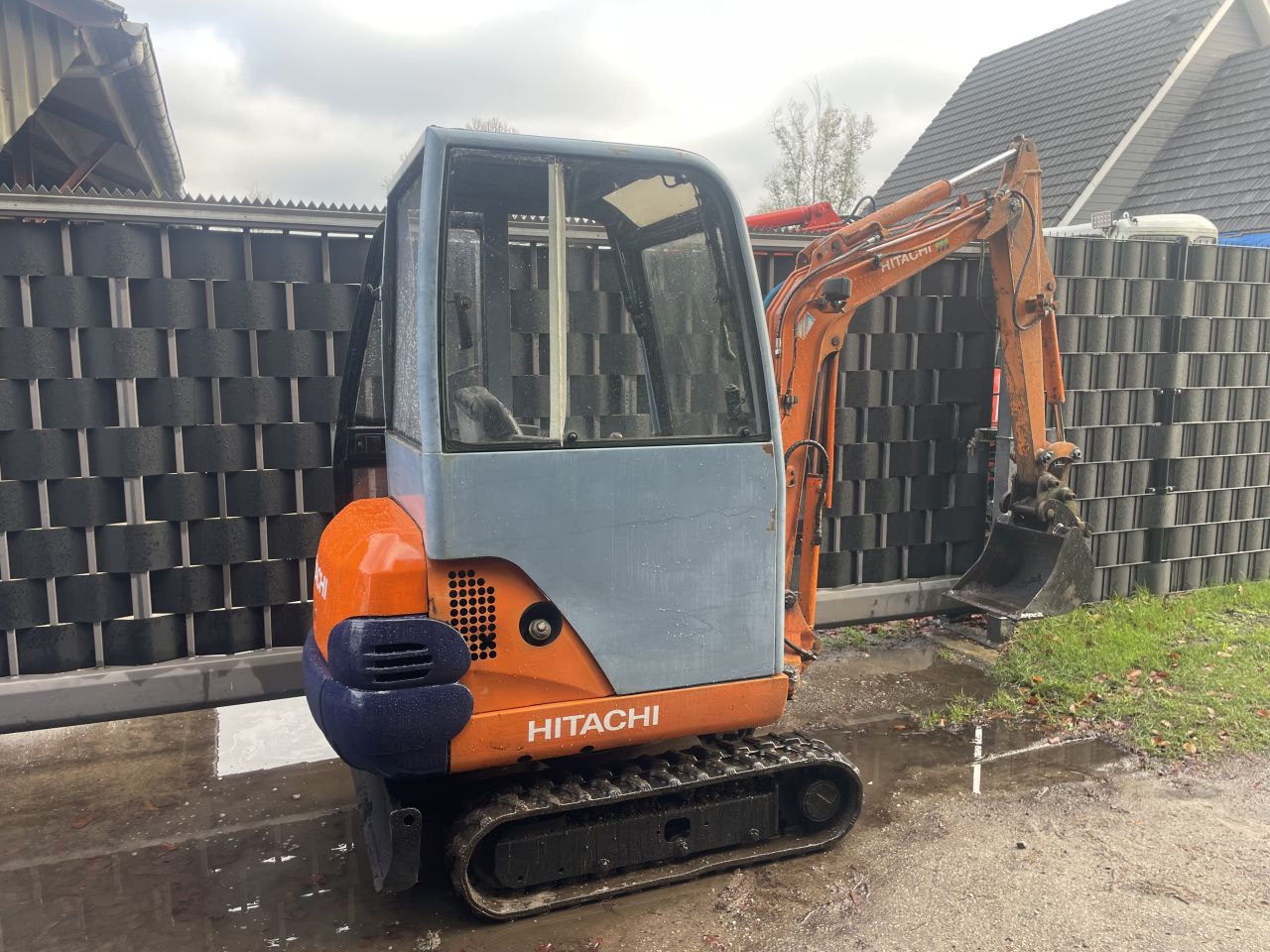 Hitachi EX 15 mini graafmachine kubota hitachi yanmar bobcat