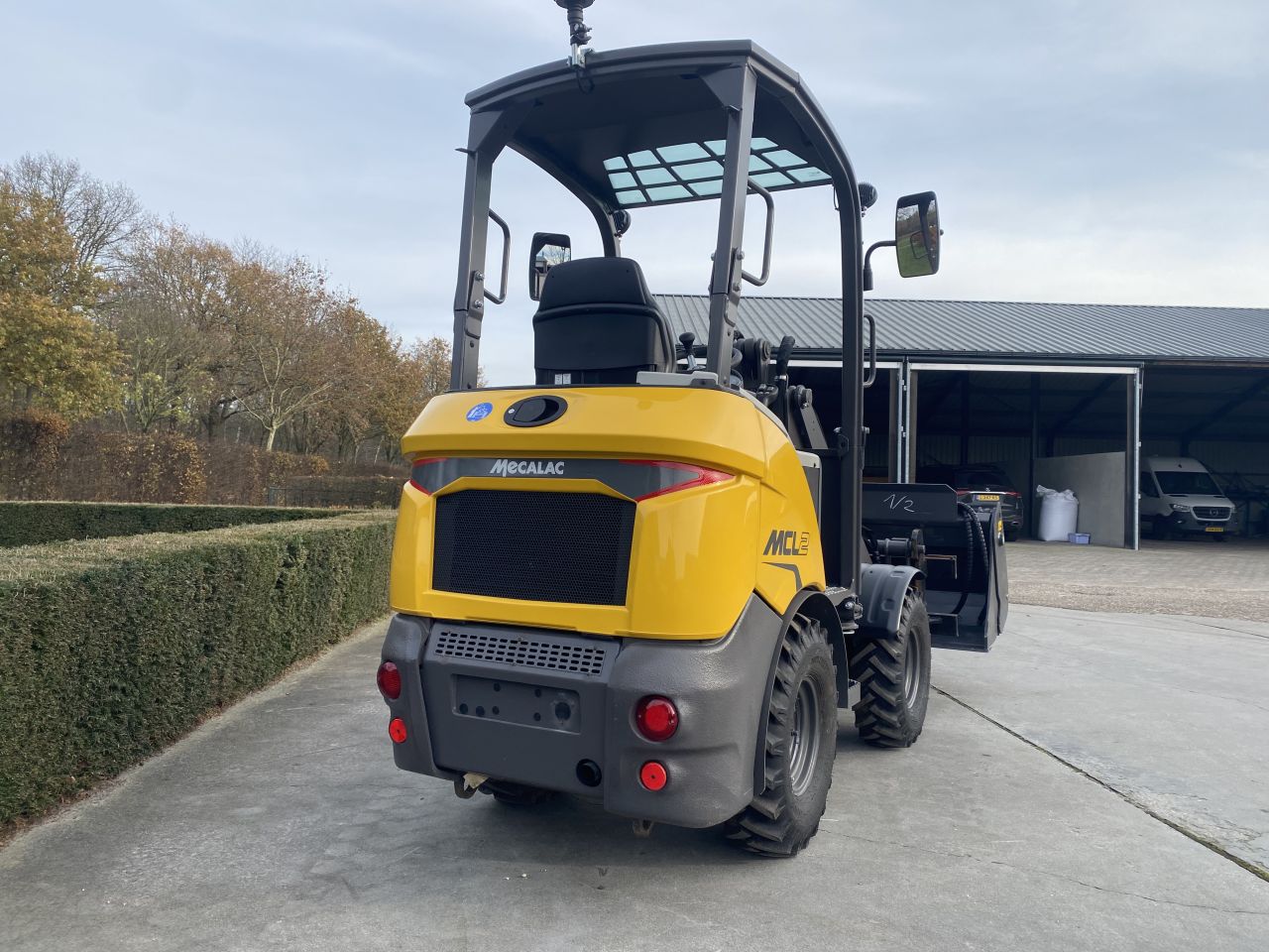 Mecalac mcl2 minishovel loader nieuw/demo