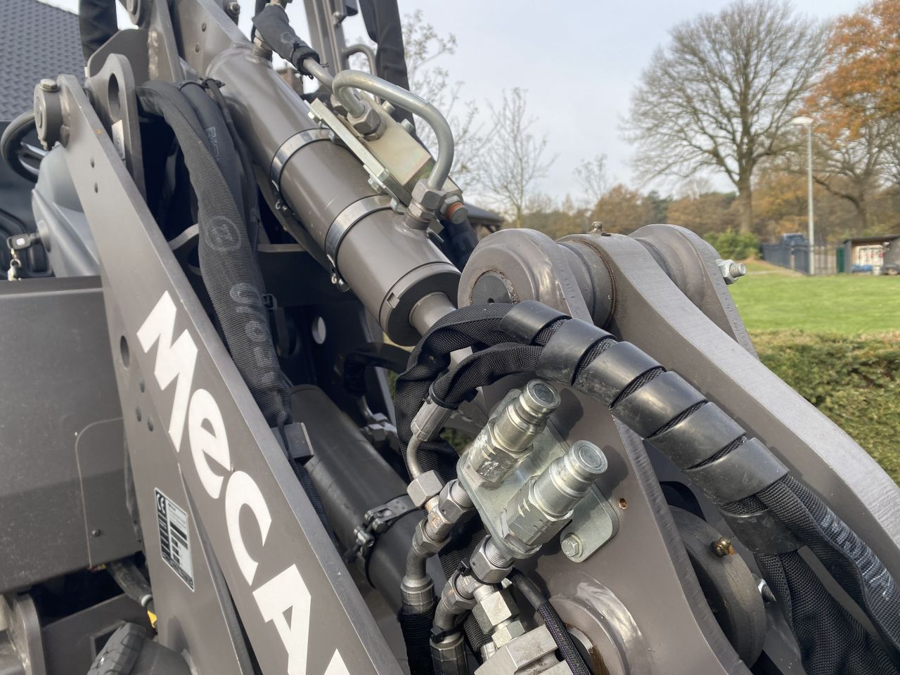 Mecalac mcl2 minishovel loader nieuw/demo