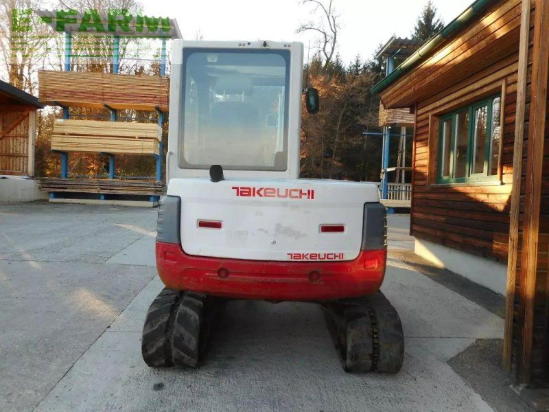 Takeuchi tb 250 mit powertilt + hydr. sw + 3 löffel