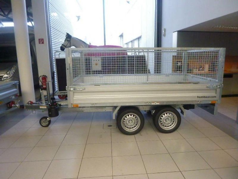 Humbaur HUK 272715 Rückwärtskipper 2,7to Stahlgitterausatz