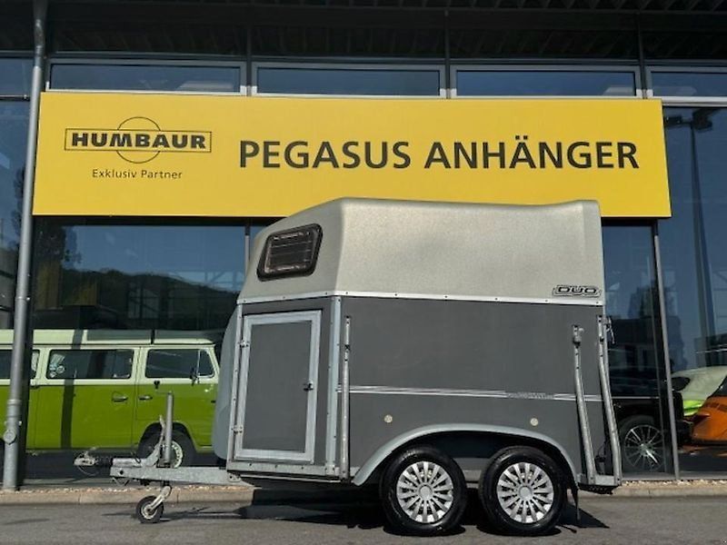 Böckmann DUO 2-Pferde 2t. Sattelkammer Holz/ Poly