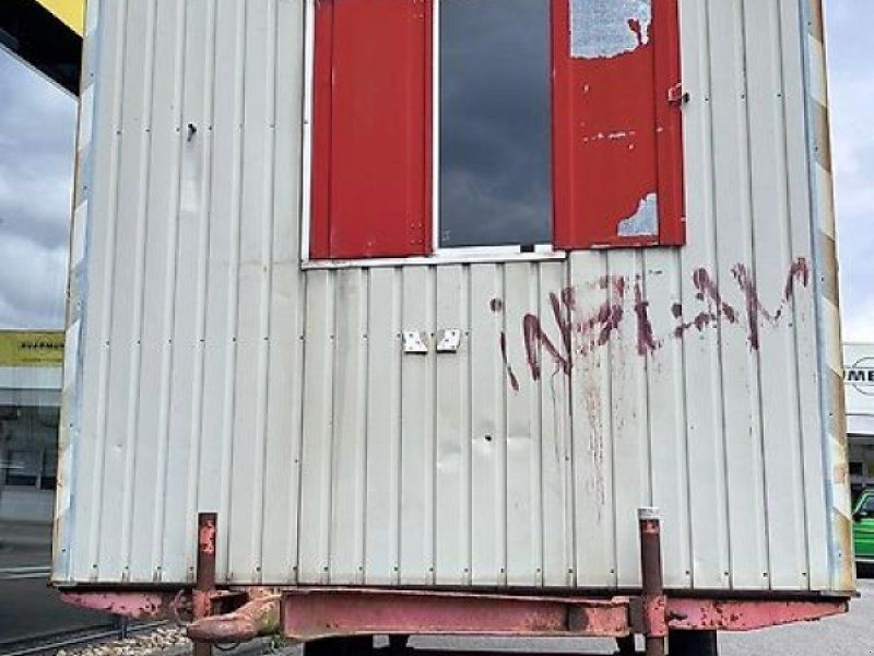 Bauwagen Baustellenwagen Anhänger 1 Achser 1,5t. 25 km/h