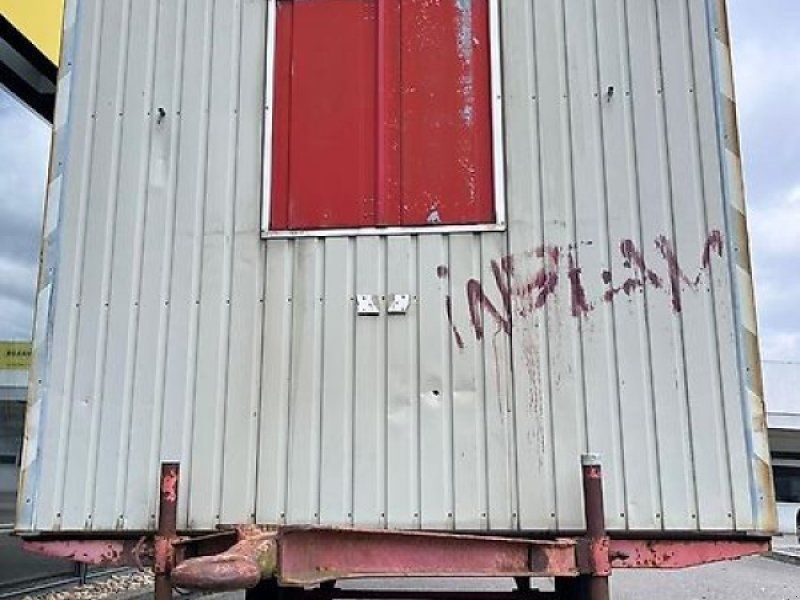 Bauwagen Baustellenwagen Anhänger 1 Achser 1,5t. 25 km/h