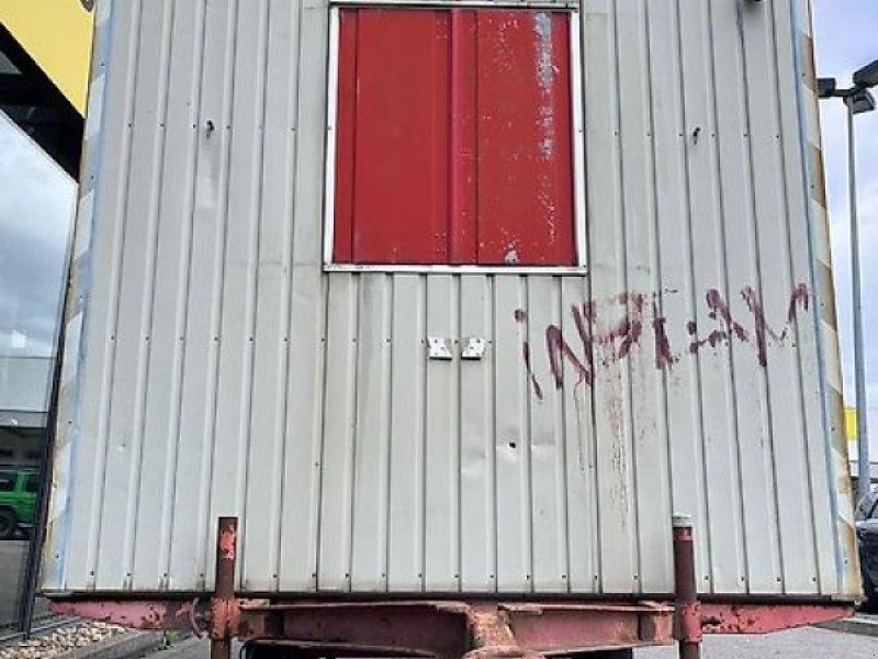 Bauwagen Baustellenwagen Anhänger 1 Achser 1,5t. 25 km/h