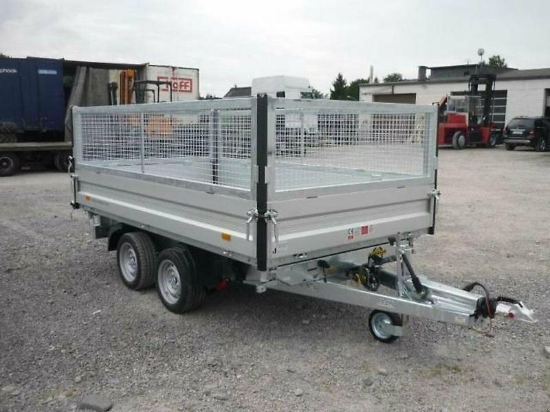 Humbaur HTK 3500.31 Dreiseitenkipper 3,5to Stahlgitteraufsatz