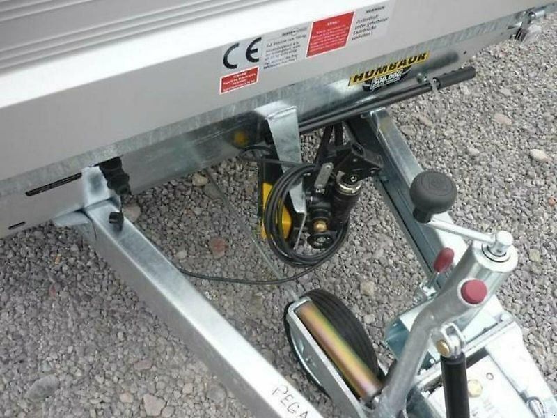 Humbaur HTK 3500.31 Dreiseitenkipper 3,5to Stahlgitteraufsatz