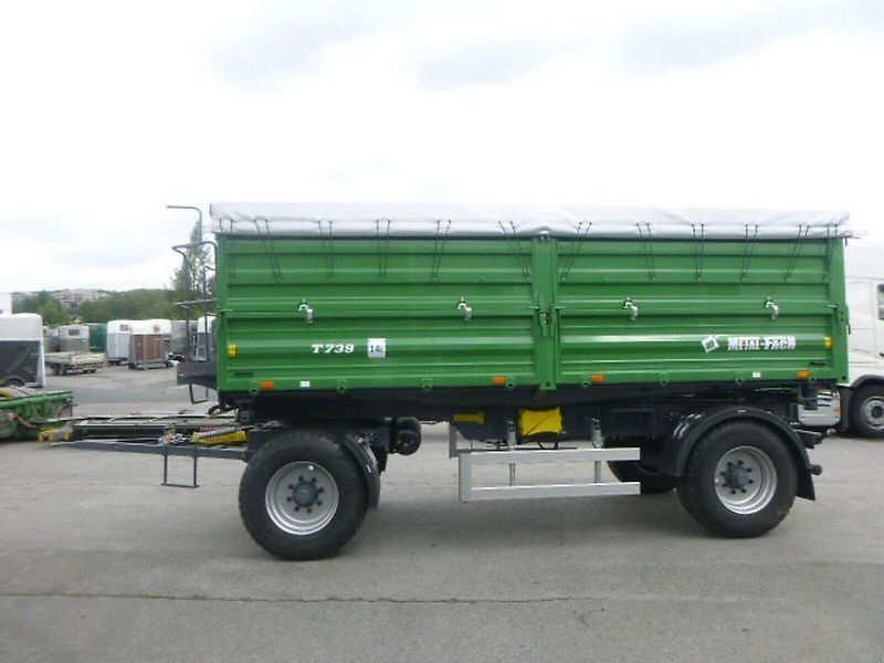 Metal-Fach Typ T739 Zweiachsanhänger 18to Bordwandsatz