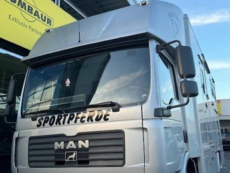 MAN TGL 8.180 Pferdetransporter Pferdelkw 3/4 Pferde Wohnabteil