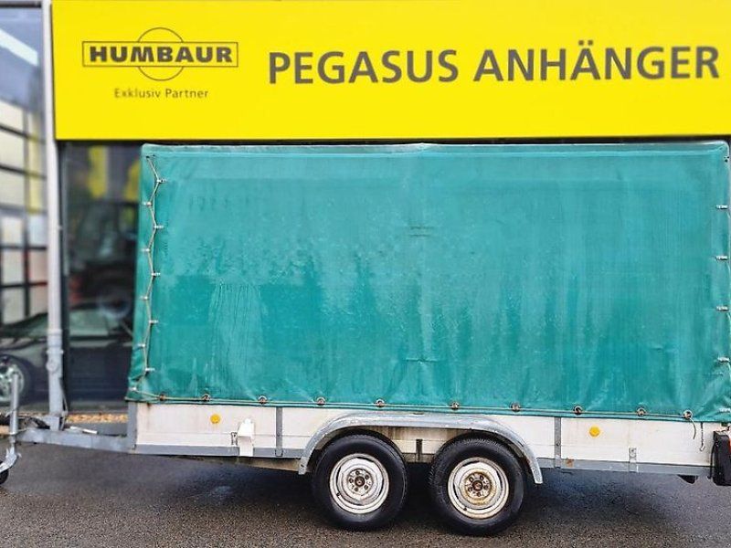 Anssems PKW- Tandem Tieflader Plane+Spriegel