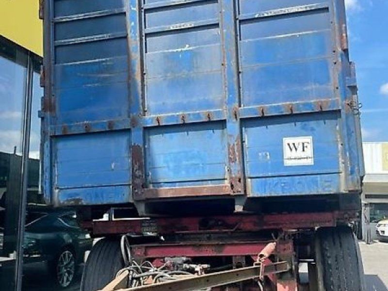 Blumhardt Lafette BDF mit Pritsche 18 to