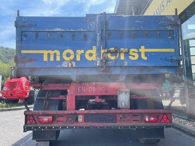 Blumhardt Lafette BDF mit Pritsche 18 to