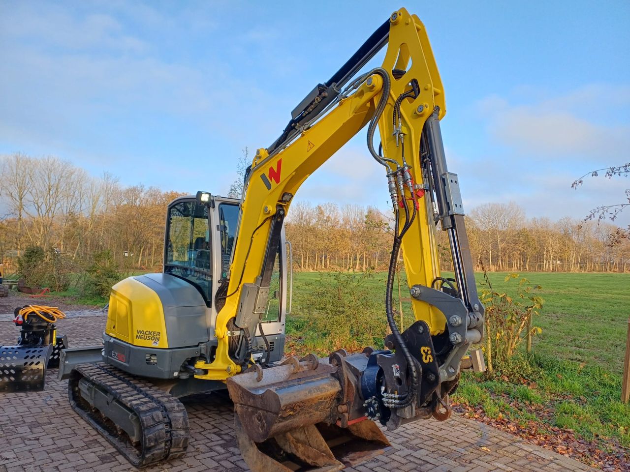 Wacker Neuson EZ50 | bj 2021 | 1787uur | DKS en Grijper