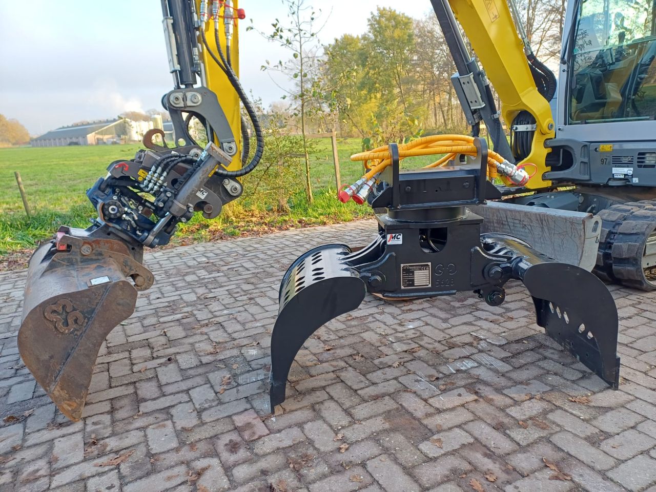 Wacker Neuson EZ50 | bj 2021 | 1787uur | DKS en Grijper