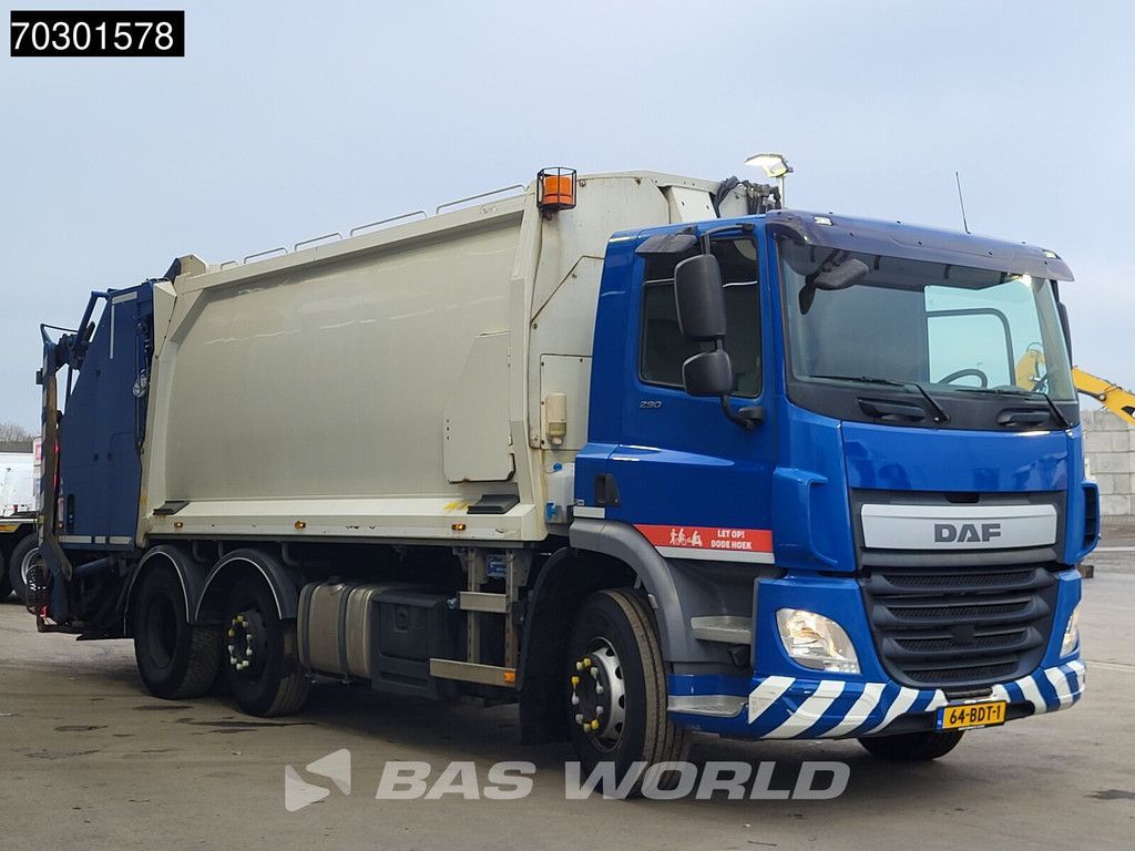 DAF CF 290 6X2 Geesink GPM III V 22H25 Steering axle Automatic Euro 6