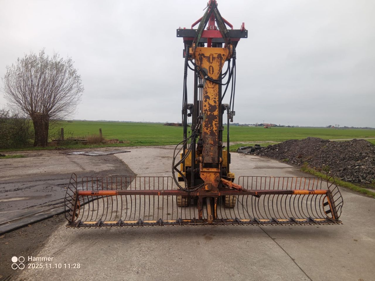 Herder MXZT 430 Maaikorf met verlenggiek