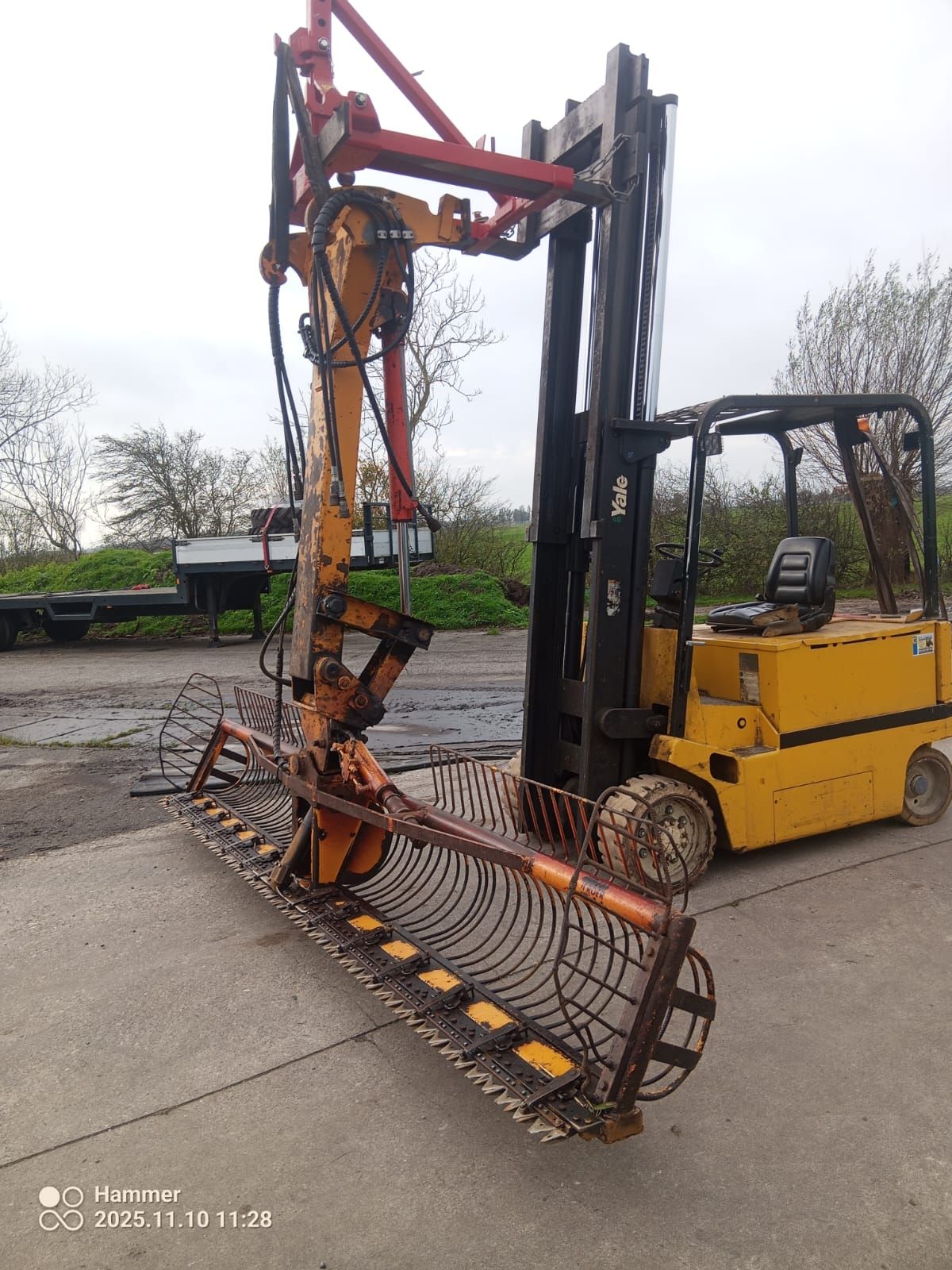 Herder MXZT 430 Maaikorf met verlenggiek