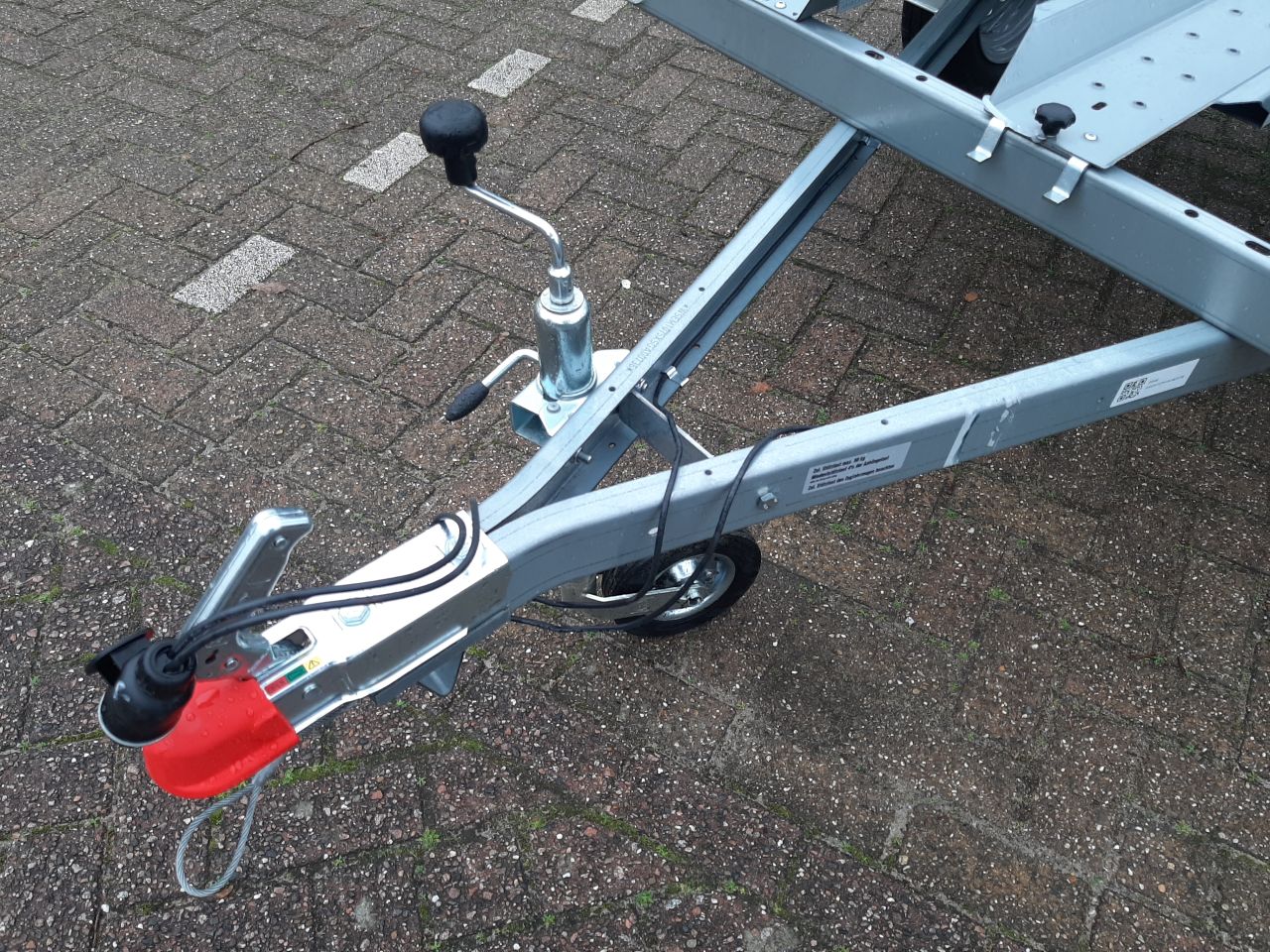 Motortrailer Stema MT750 BS2 voor 2 motoren ongeremd