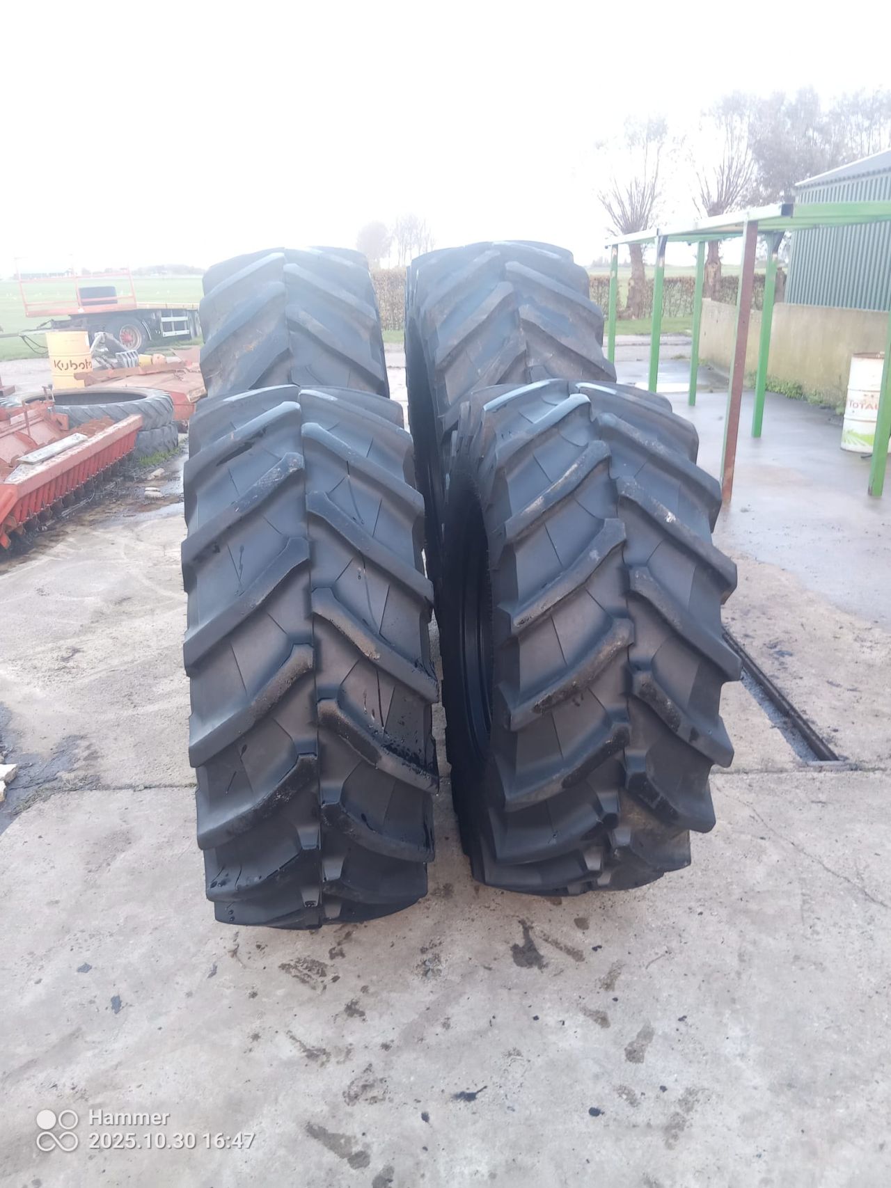 Trelleborg 650/65R38 540/65R28 set 90%