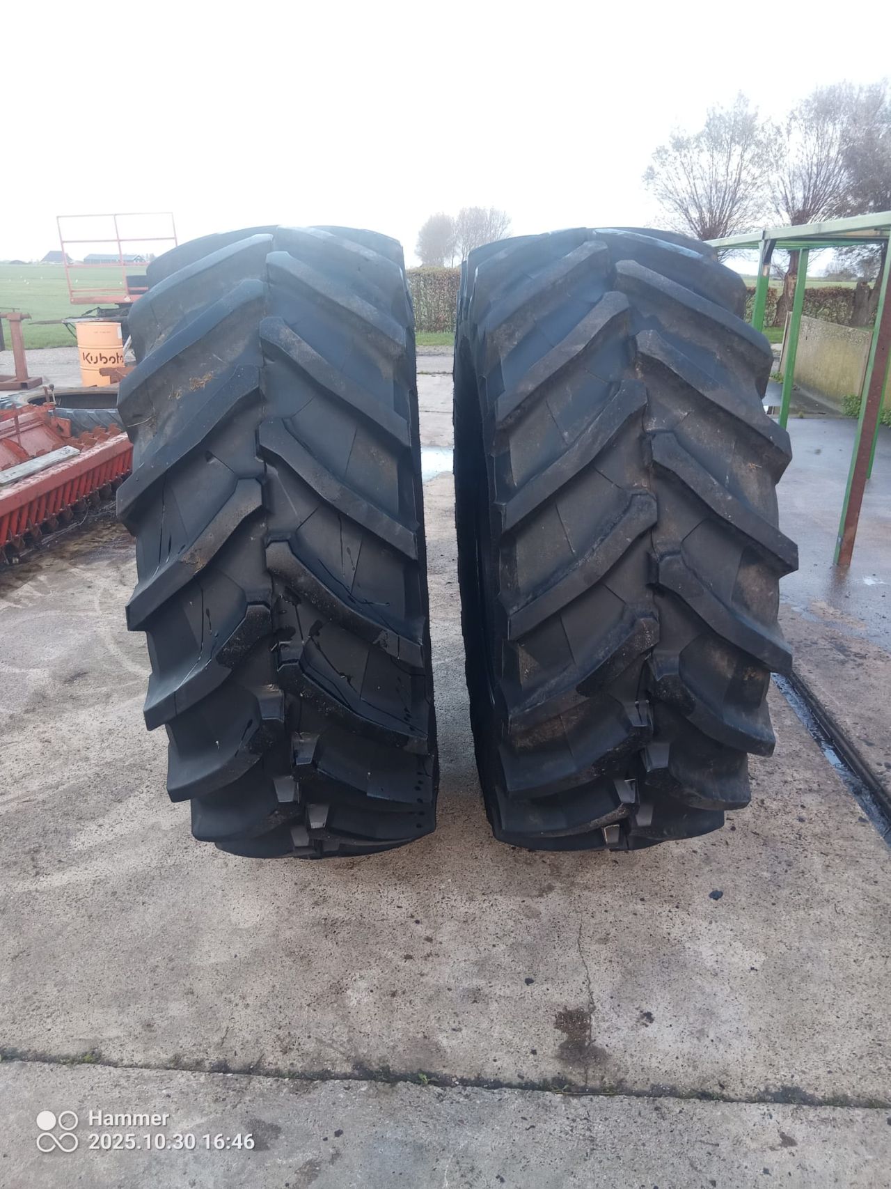 Trelleborg 650/65R38 540/65R28 set 90%