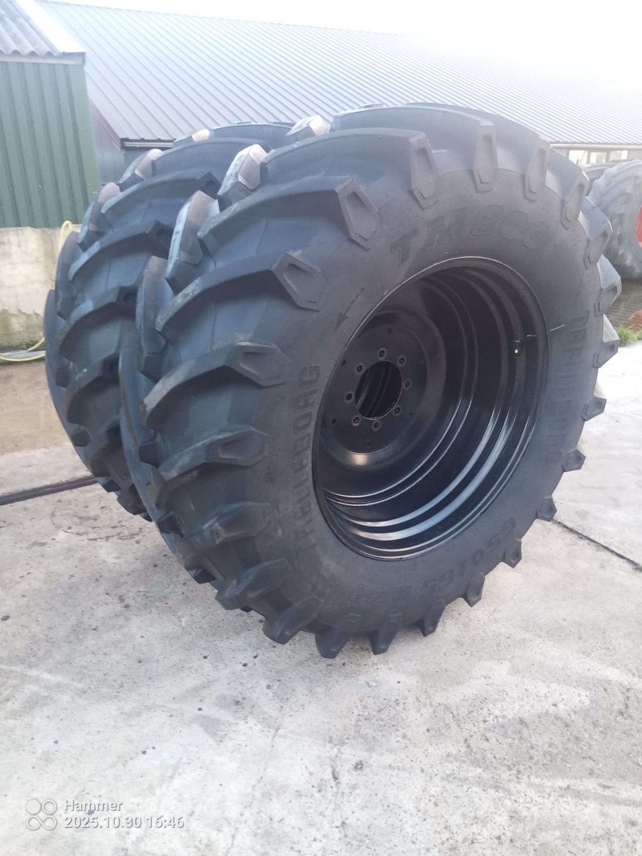 Trelleborg 650/65R38 540/65R28 set 90%