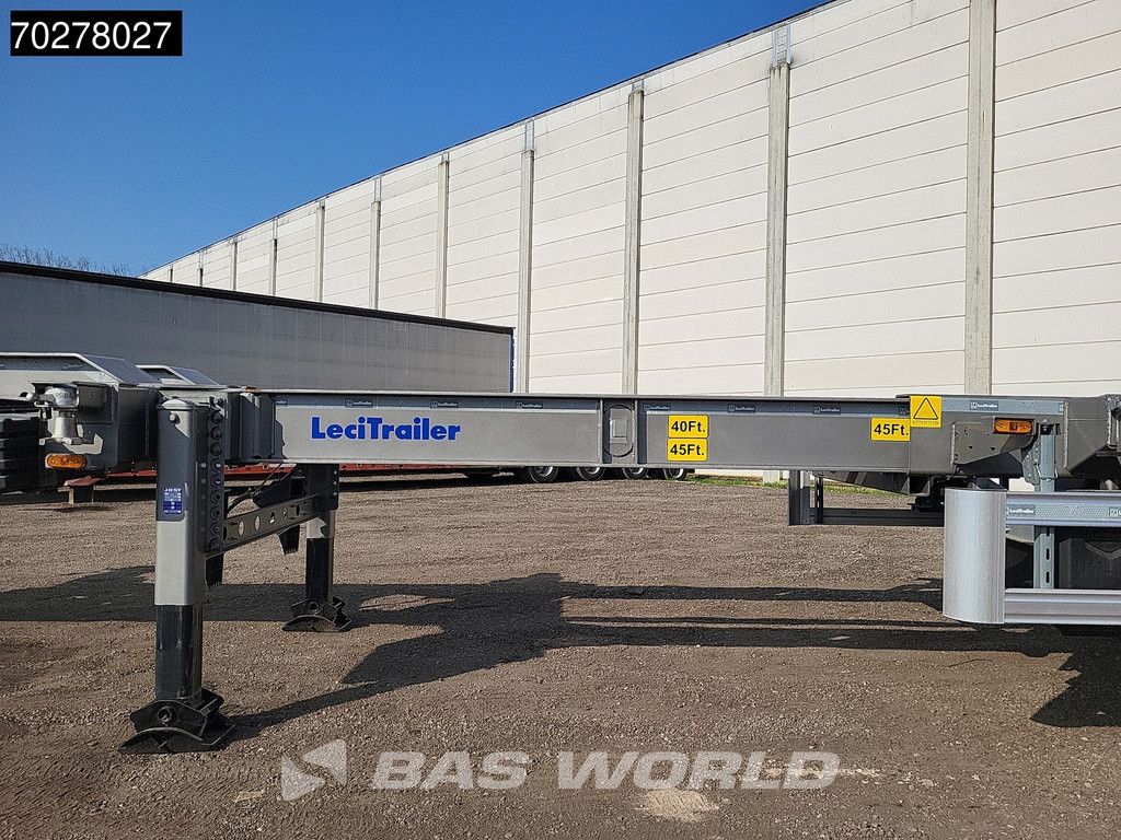 Lecitrailer SR3EC 3 axles UNUSED Liftachse Multi'45