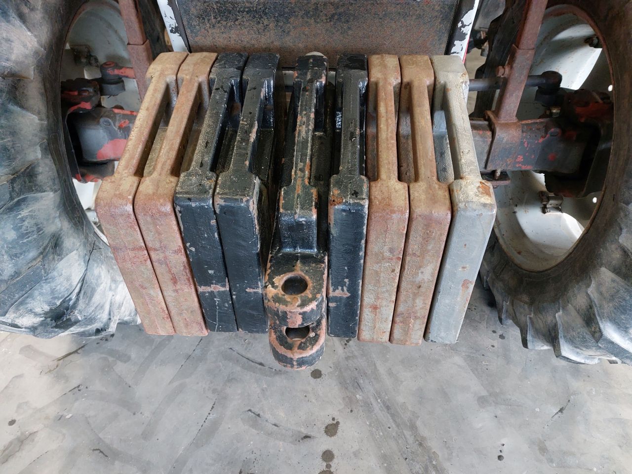 Frontgewichten Ford - MF - Fiat - New Holland - Renault