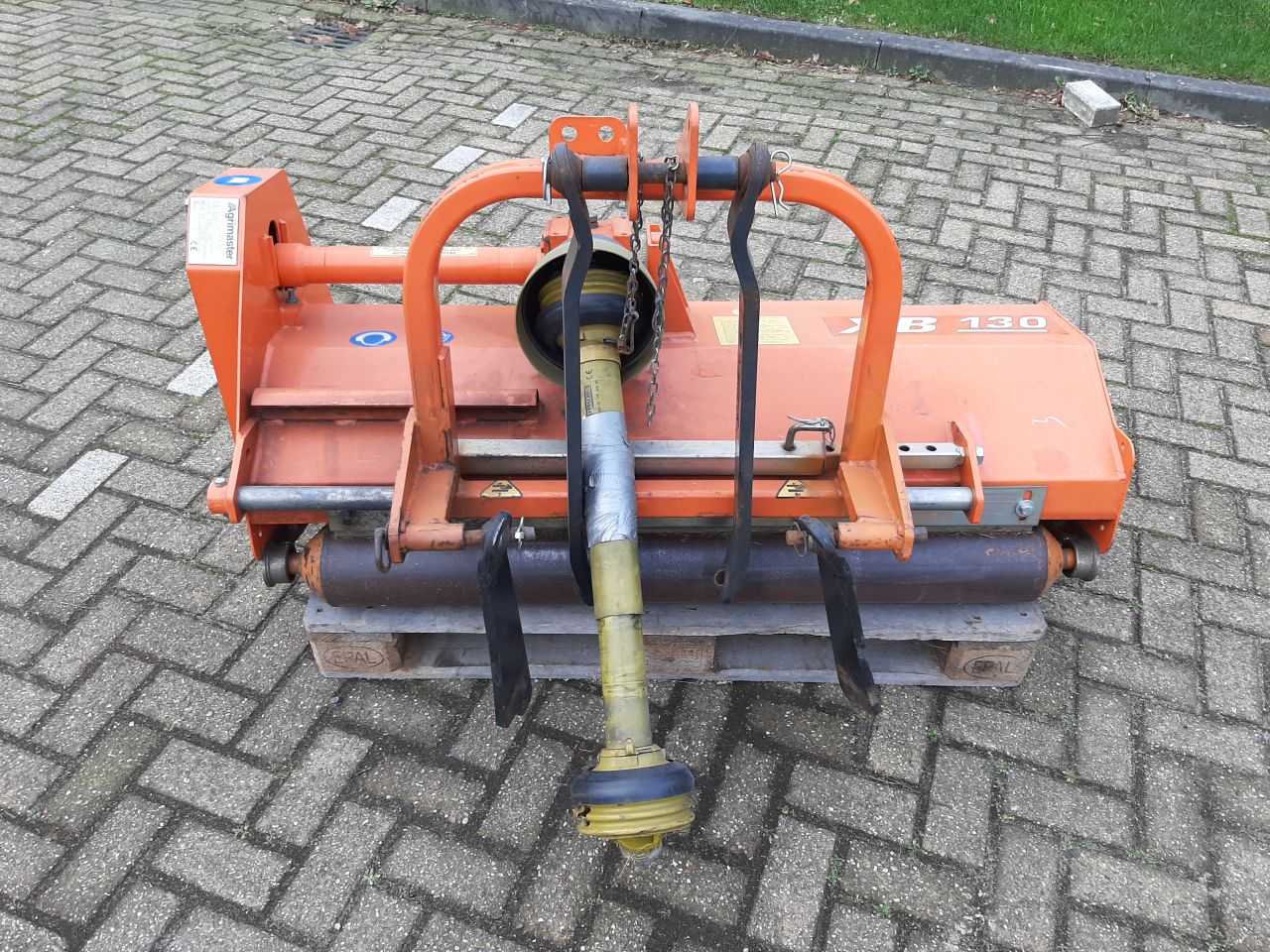 Agrimaster XB 130 klepelmaaier - front / achter