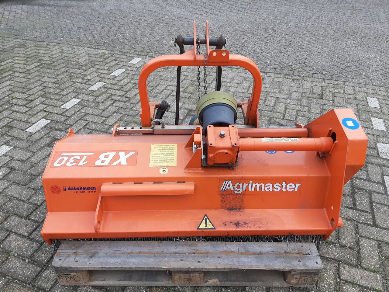 Agrimaster XB 130 klepelmaaier - front / achter