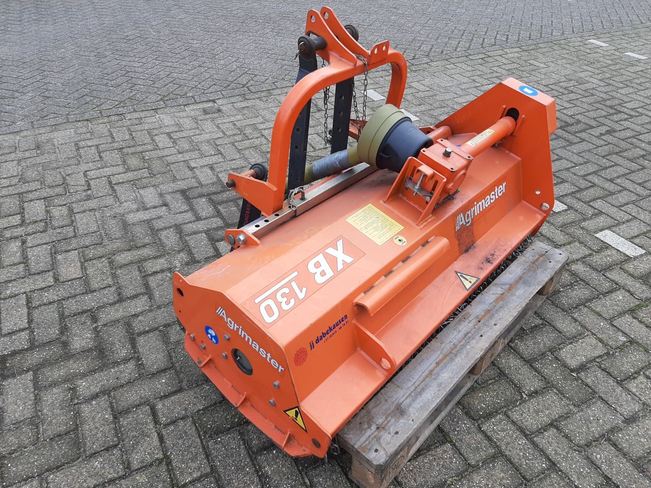Agrimaster XB 130 klepelmaaier - front / achter