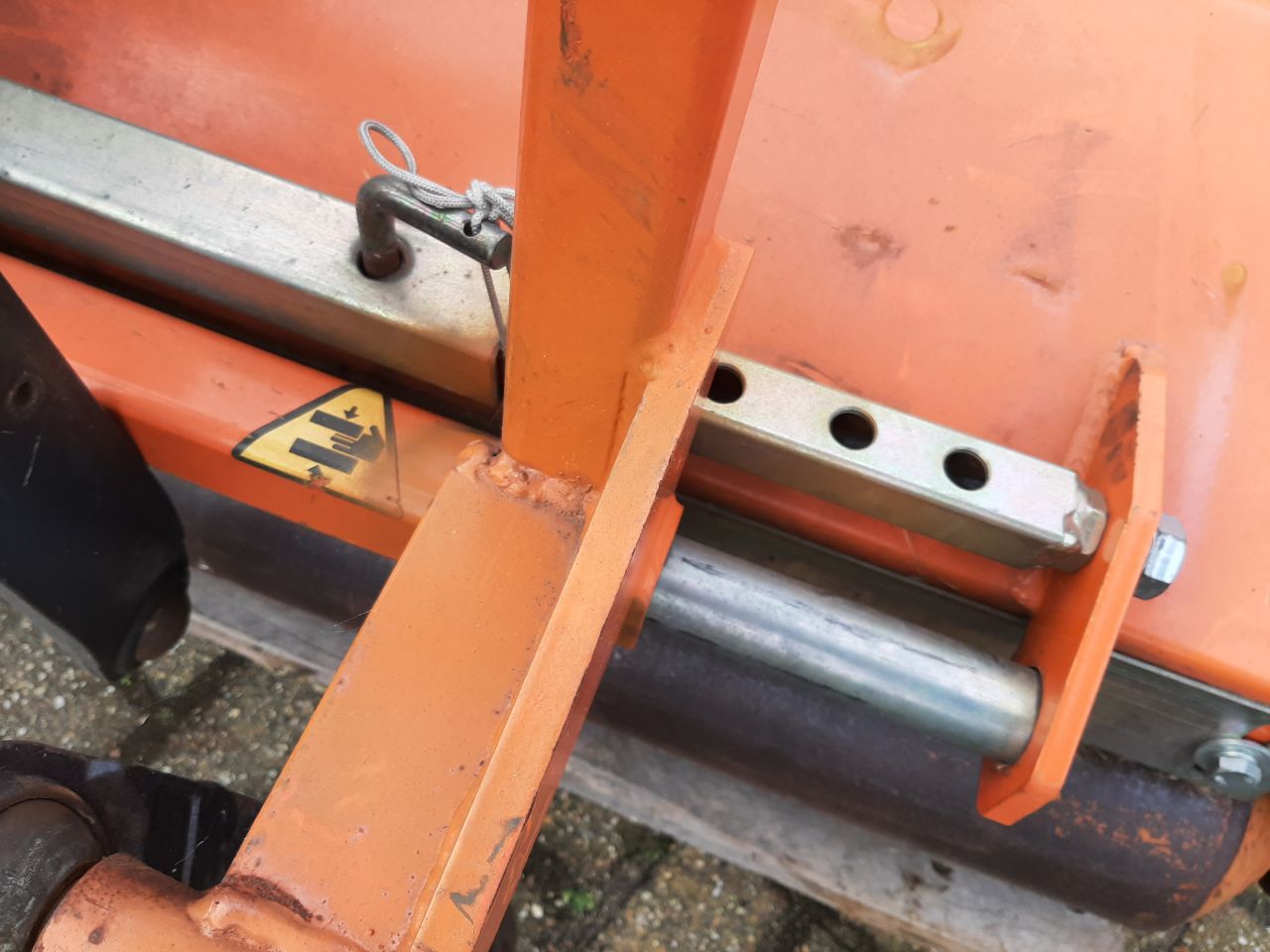 Agrimaster XB 130 klepelmaaier - front / achter