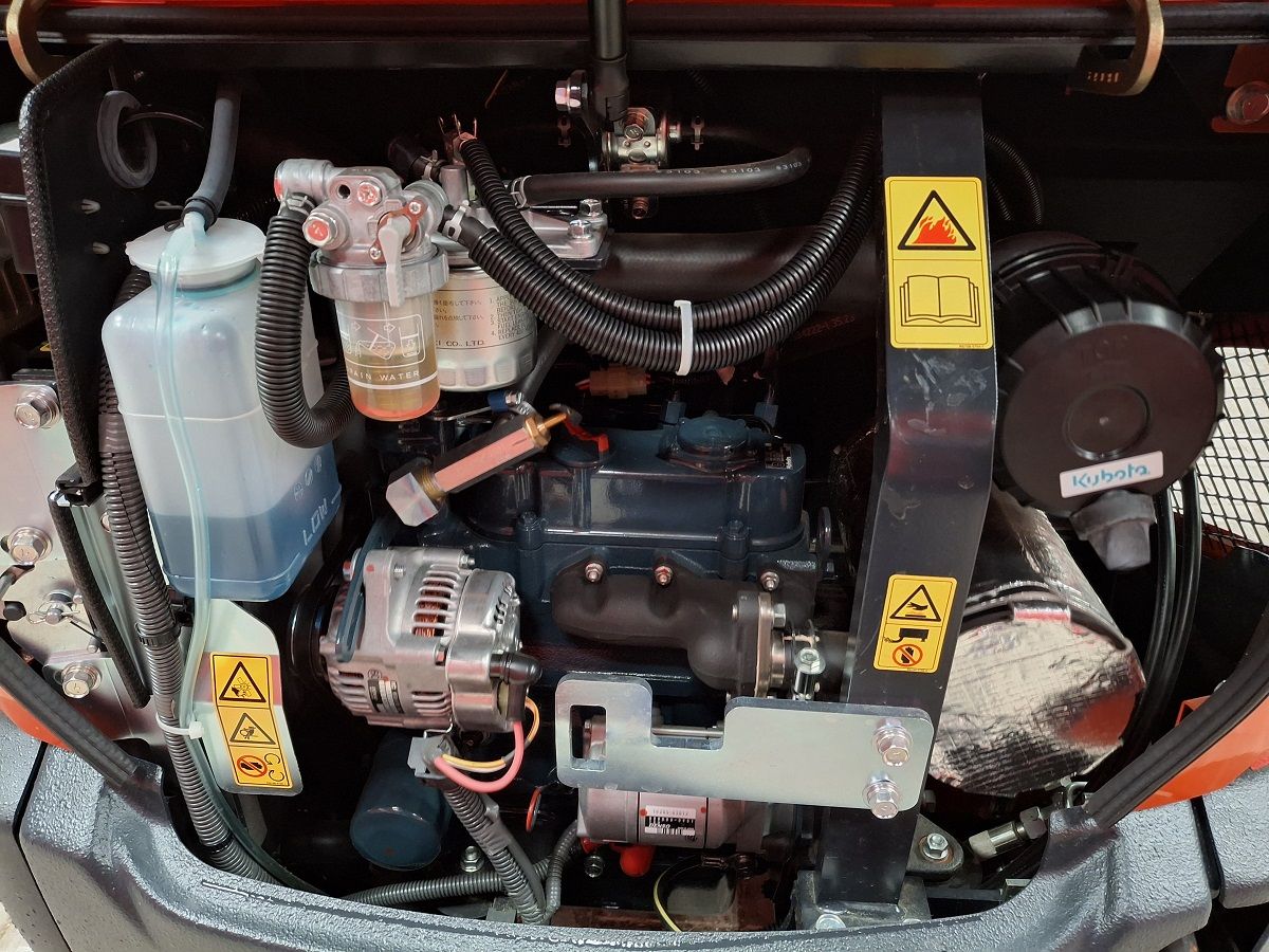 Kubota KX016-4, minigraver, minikraan, BJ2025!