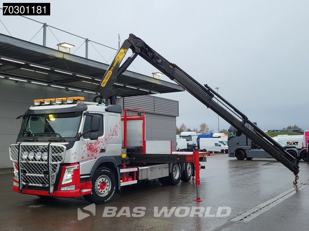 Volvo FM FM 410 6X2 Palfinger PK 26002-EH E Kran Crane Lift +steering axle Automatic Euro 6