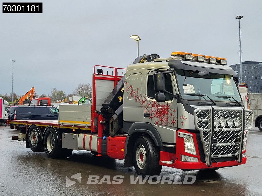 Volvo FM FM 410 6X2 Palfinger PK 26002-EH E Kran Crane Lift +steering axle Automatic Euro 6