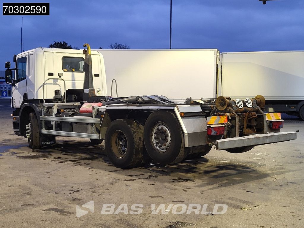 Scania P420 6X2 20 tons Dalby containersystem Lift-Axle Manual Euro 5