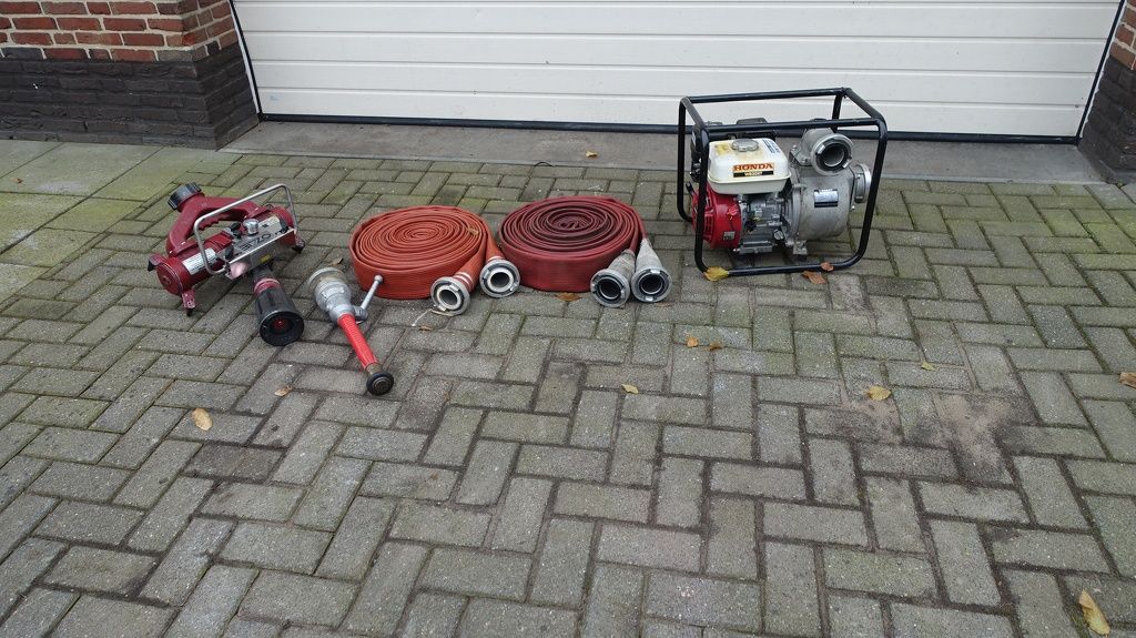 Honda WB30XT waterpomp met slangen