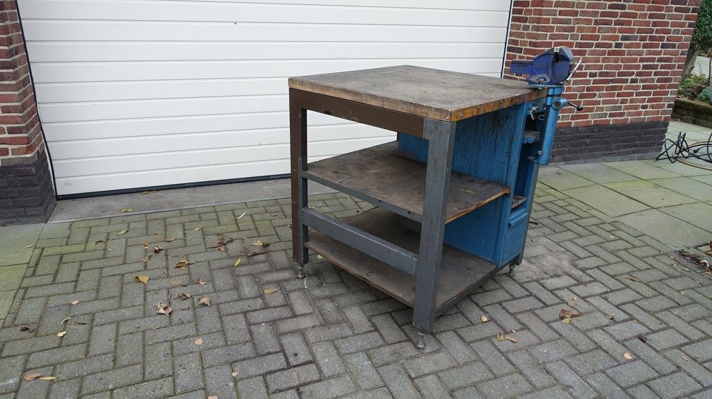 Lokoma Werkbank met verstelbare bankschroef