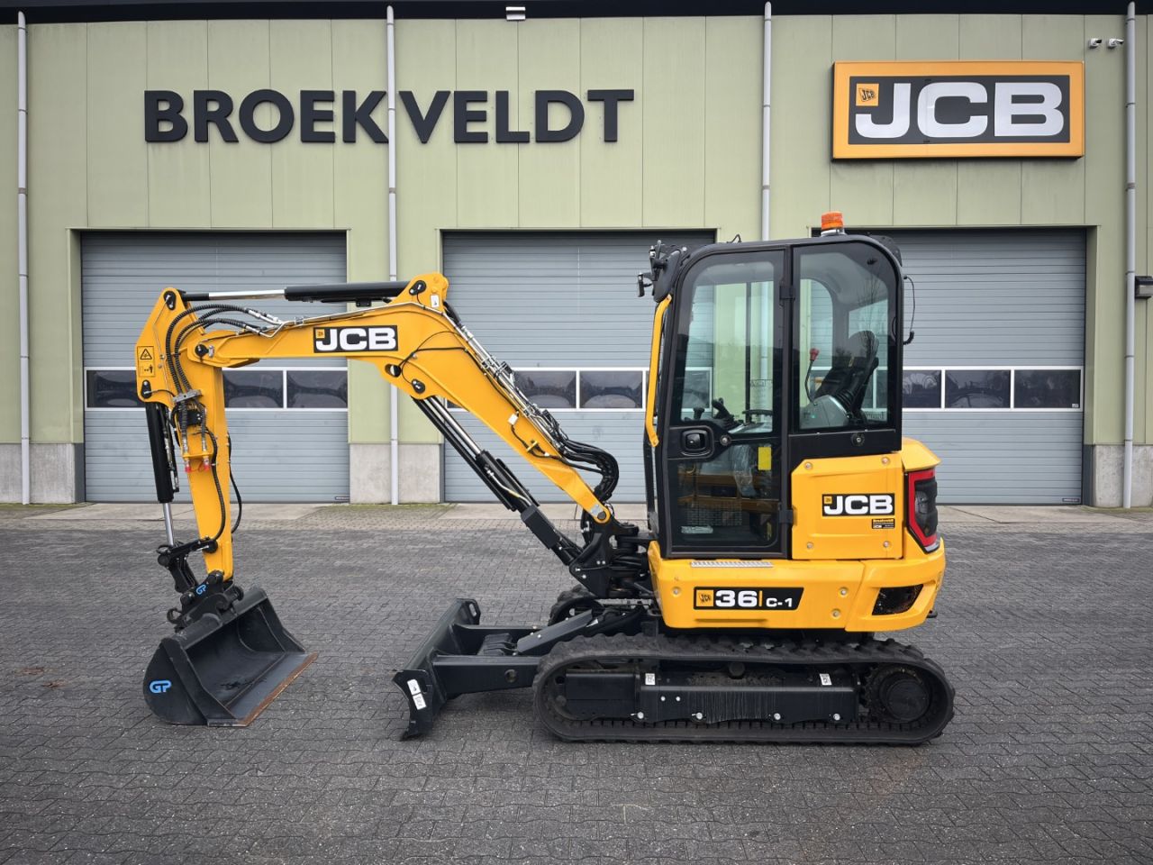 JCB Minigraafmachine 36C-1