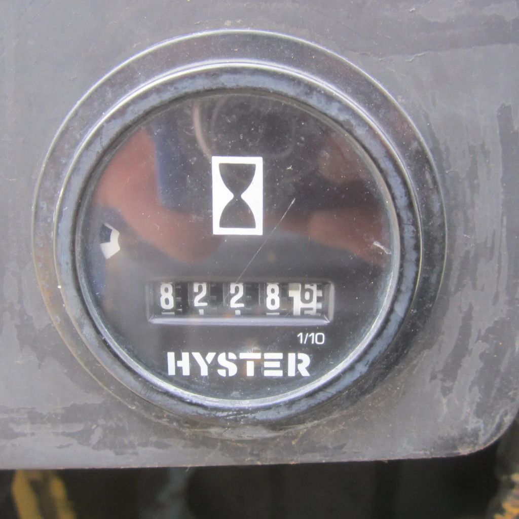 Hyster heftruck H 1.50XL, LPG-gas, triplo, side shift.