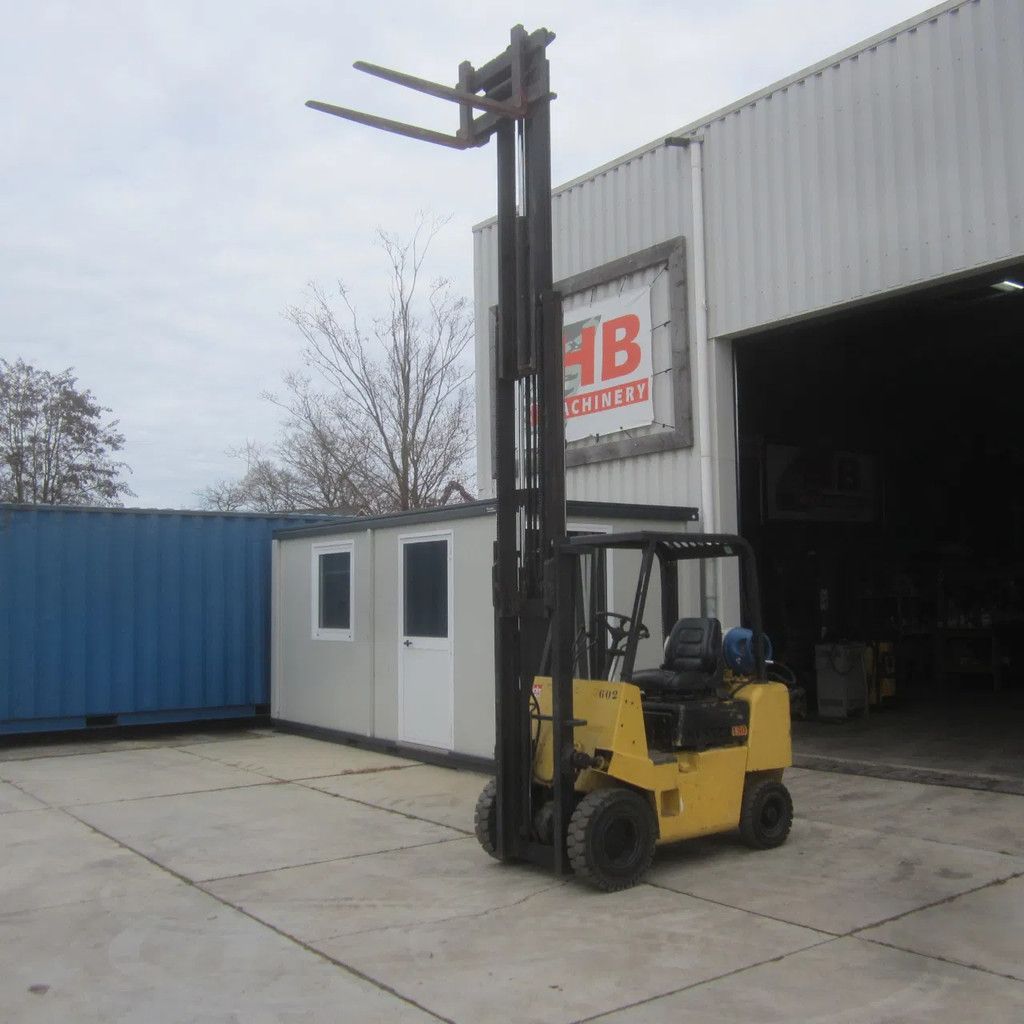 Hyster heftruck H 1.50XL, LPG-gas, triplo, side shift.
