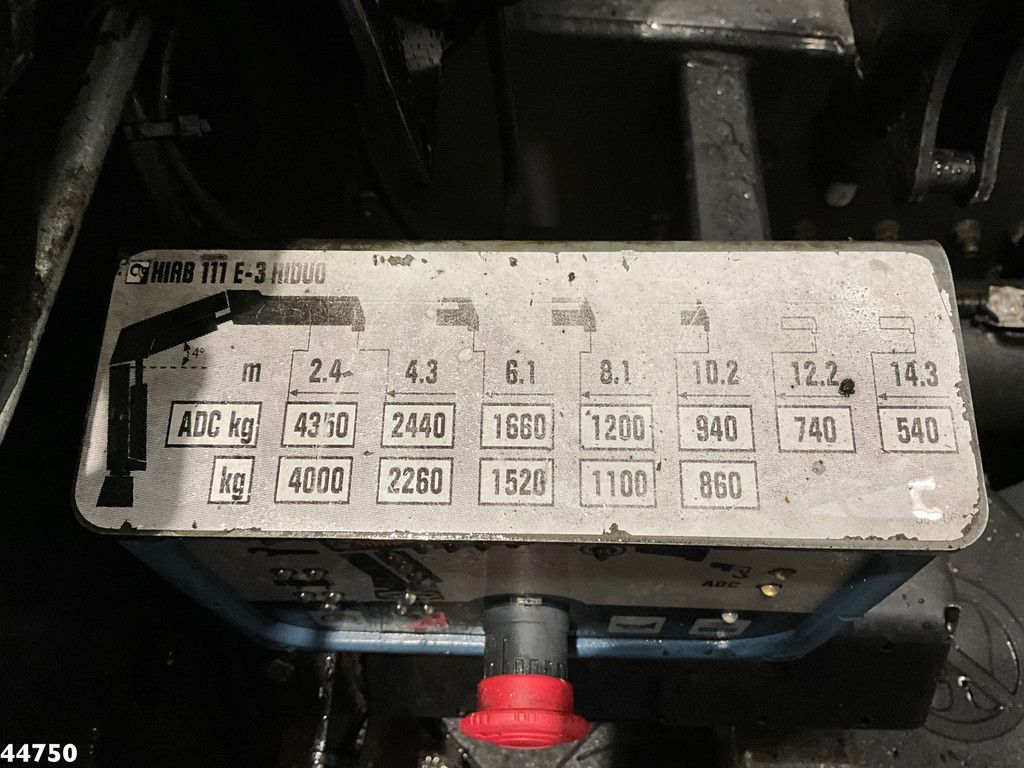 DAF FAN LF 220 Euro 6 Hiab 11 Tonmeter laadkraan Just 166.649 Km!