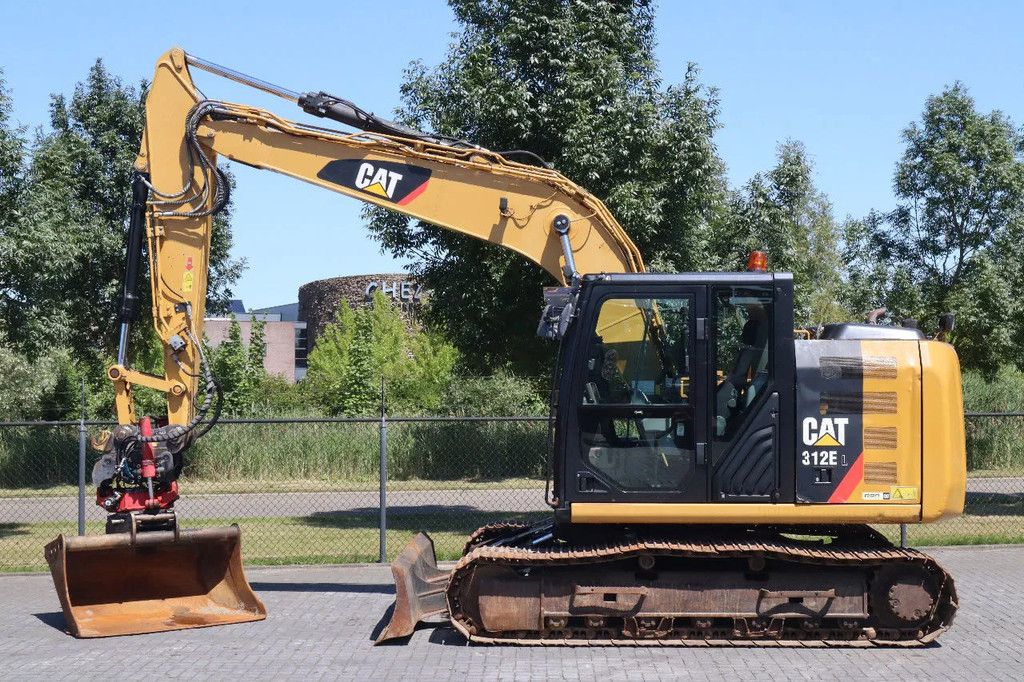 Caterpillar 312 EL | 312 E L | ROTOTILT & BUCKET | DOZERBLADE