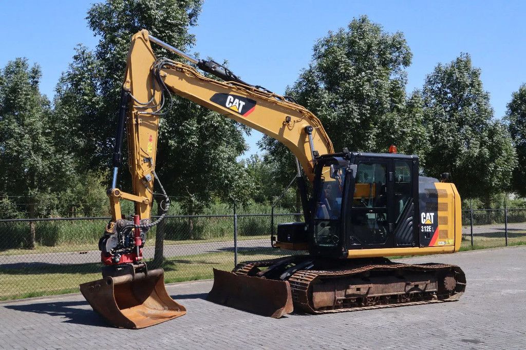 Caterpillar 312 EL | 312 E L | ROTOTILT & BUCKET | DOZERBLADE