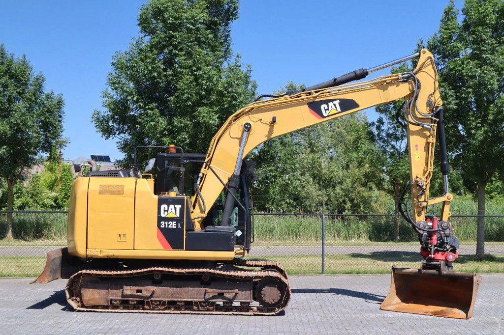 Caterpillar 312 EL | 312 E L | ROTOTILT & BUCKET | DOZERBLADE