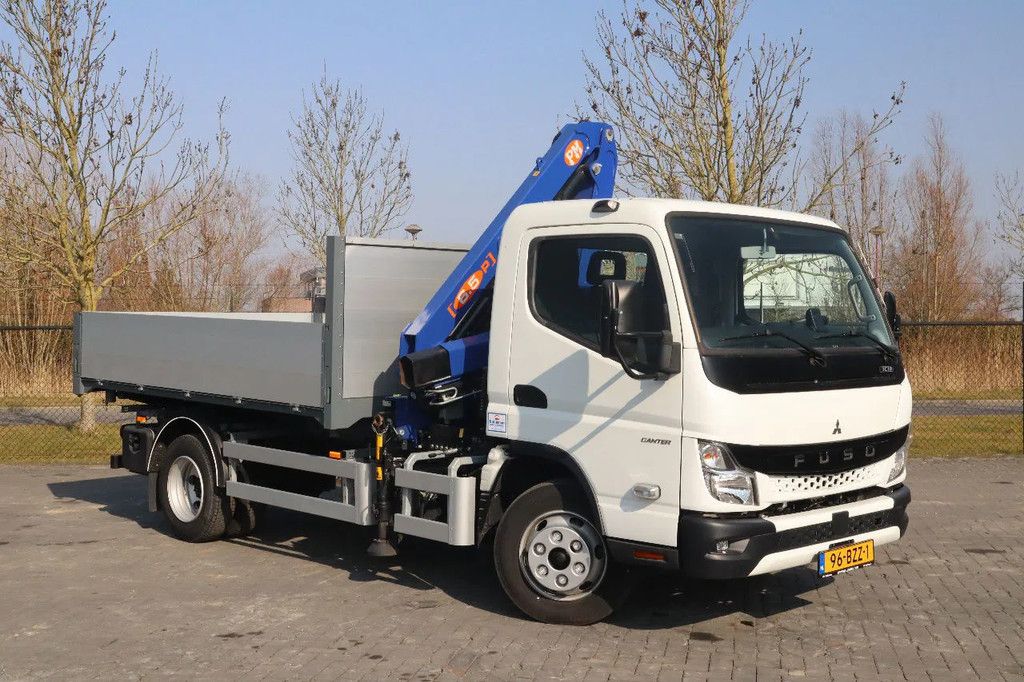 FUSO Canter 7C18 | 4X2 | 3-WAY TIPPER | PM 6.5 KRAN /CRANE