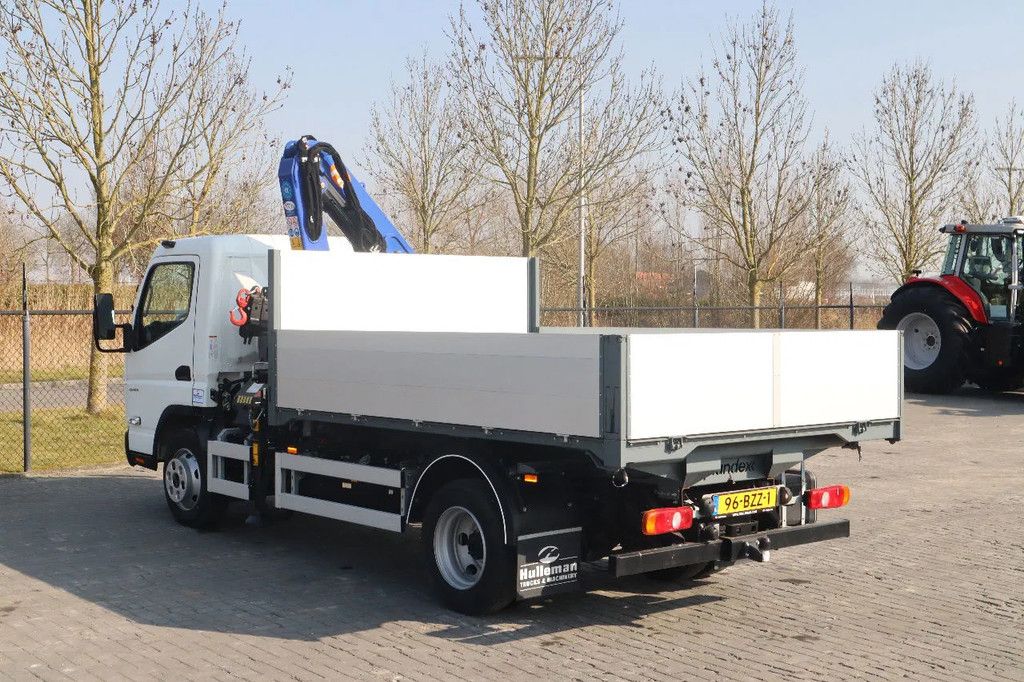 FUSO 7C18 | 4X2 | 3-WAY TIPPER | PM 6.5 KRAN /CRANE