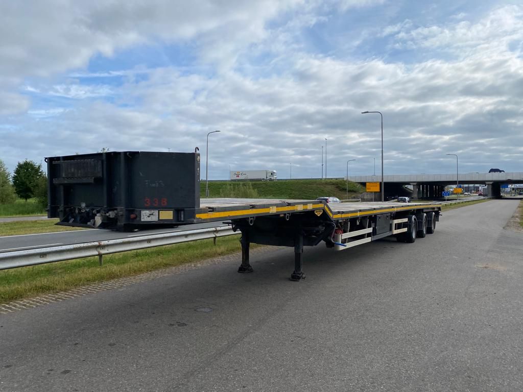 Broshuis trailer 3 -time extendable Windmill transporter