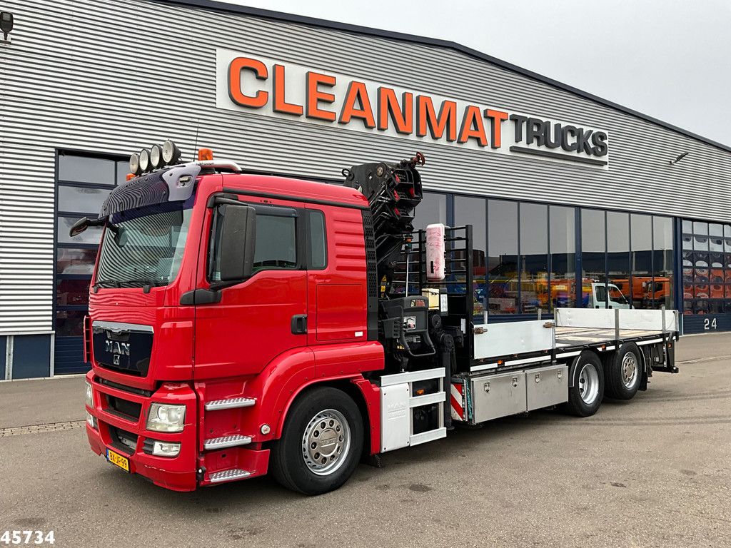 Man TGS 26.440 6x2 Hiab 32 Tonmeter laadkraan