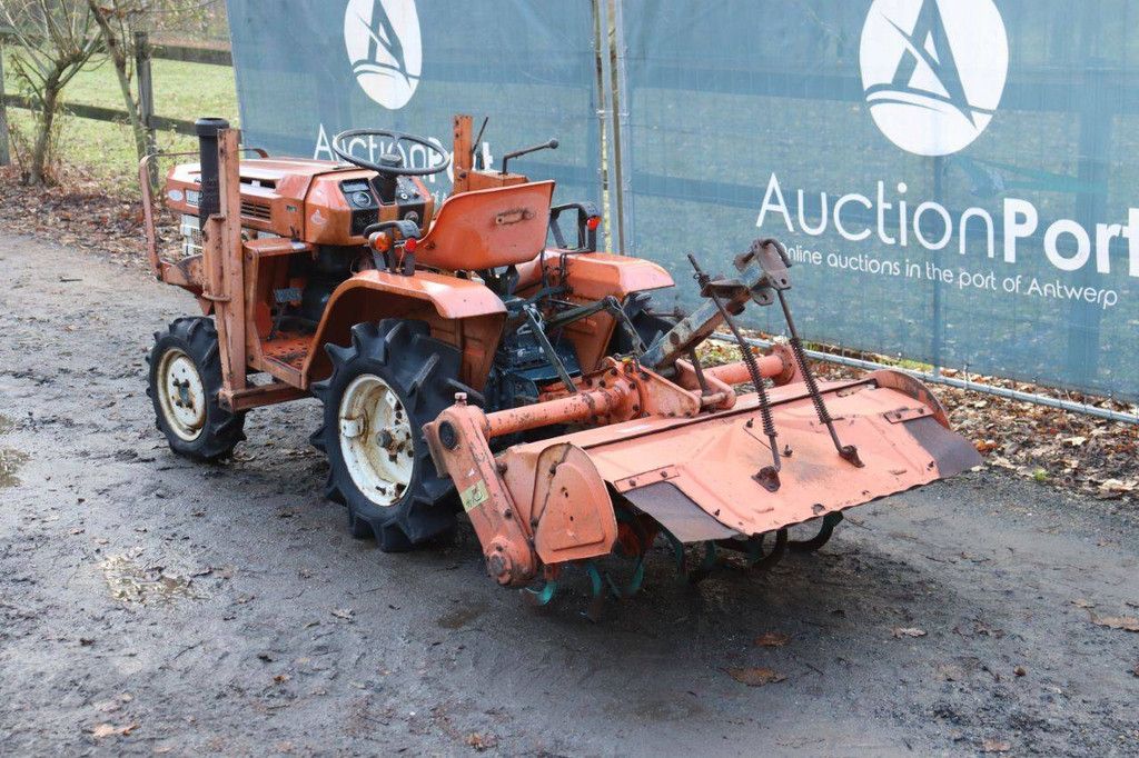 Minitractor met grondfrees Kubota ZB1200 Diesel